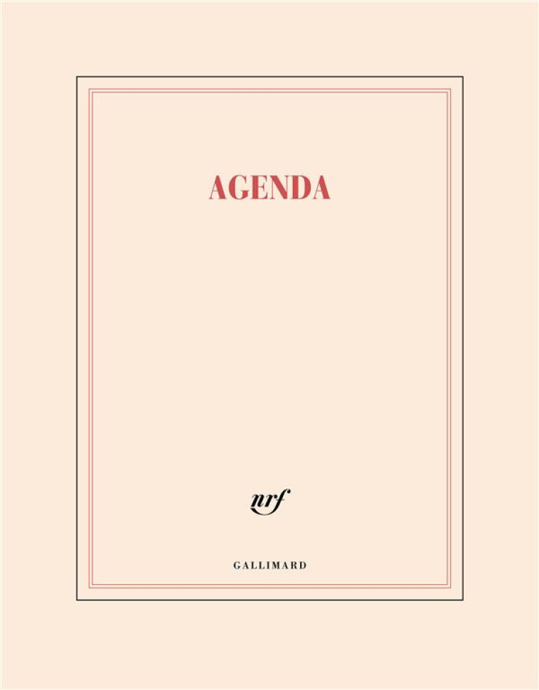 AGENDA LITTERAIRE SEPT. 2024-DEC. 2025 (PAPETERIE) - COLLECTIFS/MURAT - NC