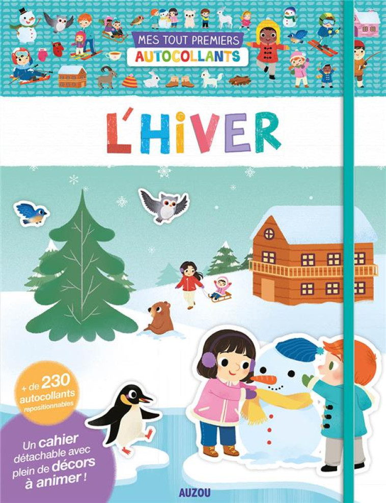 MES TOUT PREMIERS AUTOCOLLANTS- L-HIVER - THOMAS/WU - PHILIPPE AUZOU