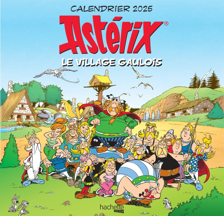 Calendrier Astérix 2025 -   - HACHETTE HEROES