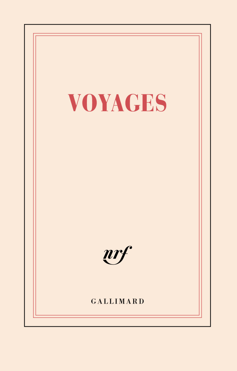 Carnet "Voyages" (papeterie) - Collectifs  - GALLIMARD