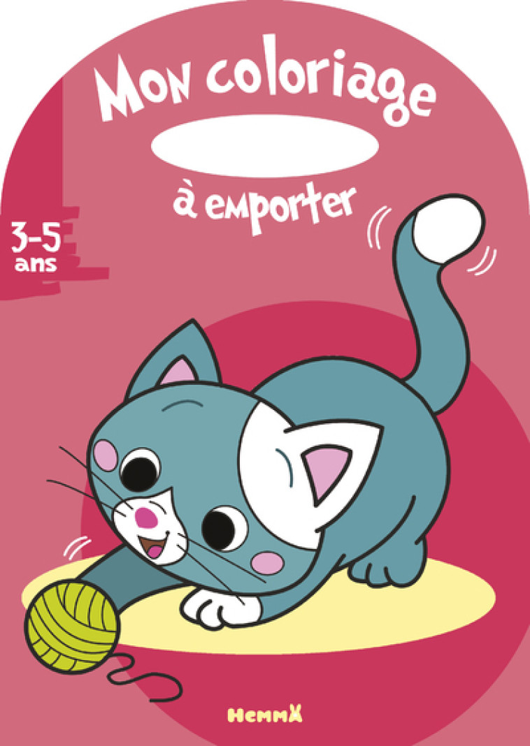 Mon coloriage à emporter (3-5 ans) (Chat) - Collectif Collectif, Madeddu Estelle - HEMMA