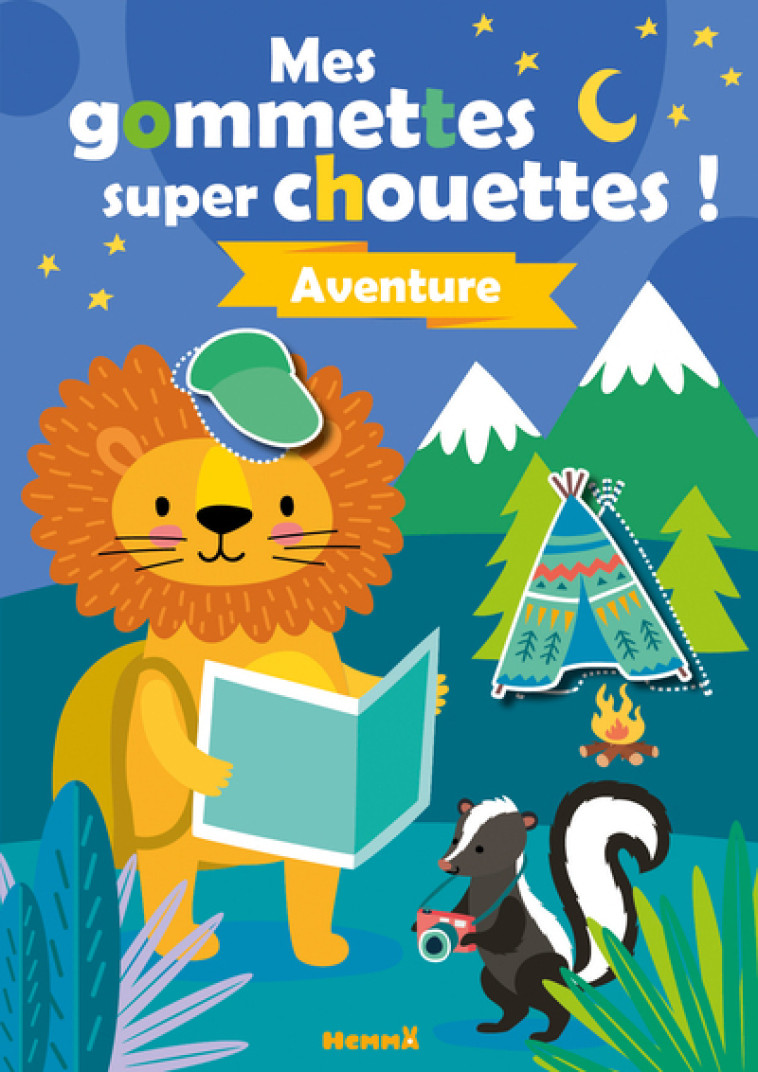 Mes gommettes super chouettes ! Aventure - Collectif Collectif - HEMMA