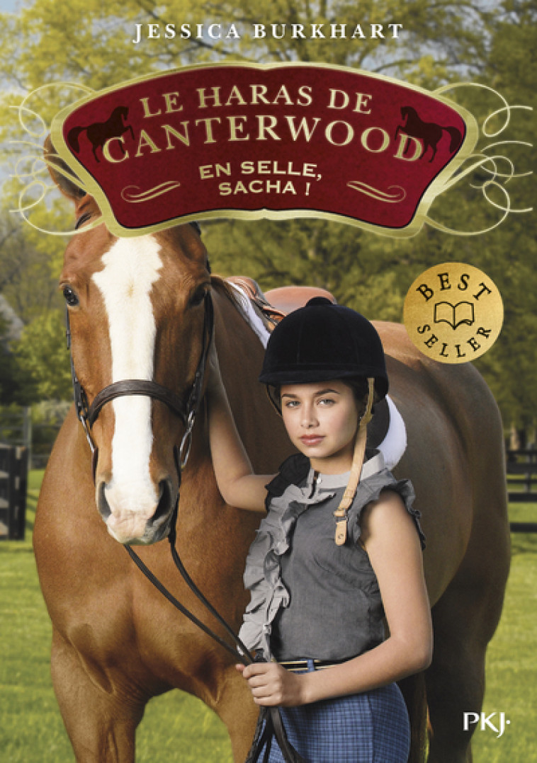 Le haras de Canterwood - tome 01 En selle, Sacha ! - Jessica Burkhart, Christine Bouchareine - POCKET JEUNESSE