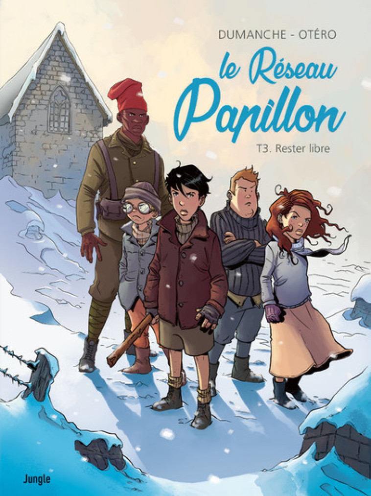 Le Réseau papillon - Tome 3 Rester libre - Franck Dumanche, Nicolas Otero - JUNGLE