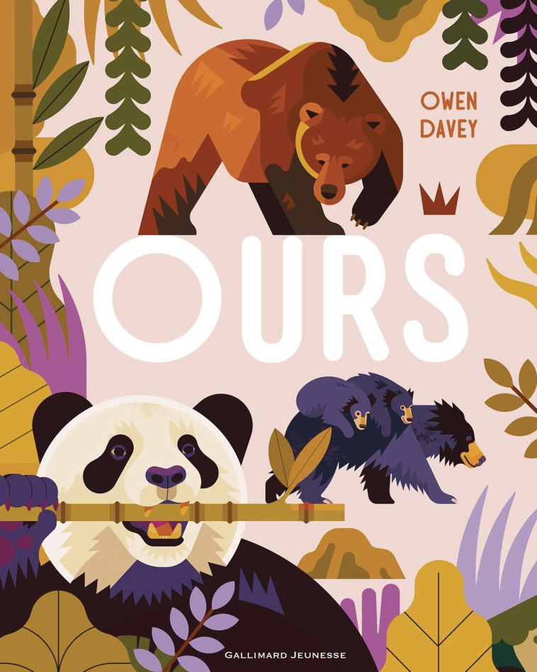 Ours -  OWEN DAVEY, Owen Davey, Bérengère Viennot - GALLIMARD JEUNE