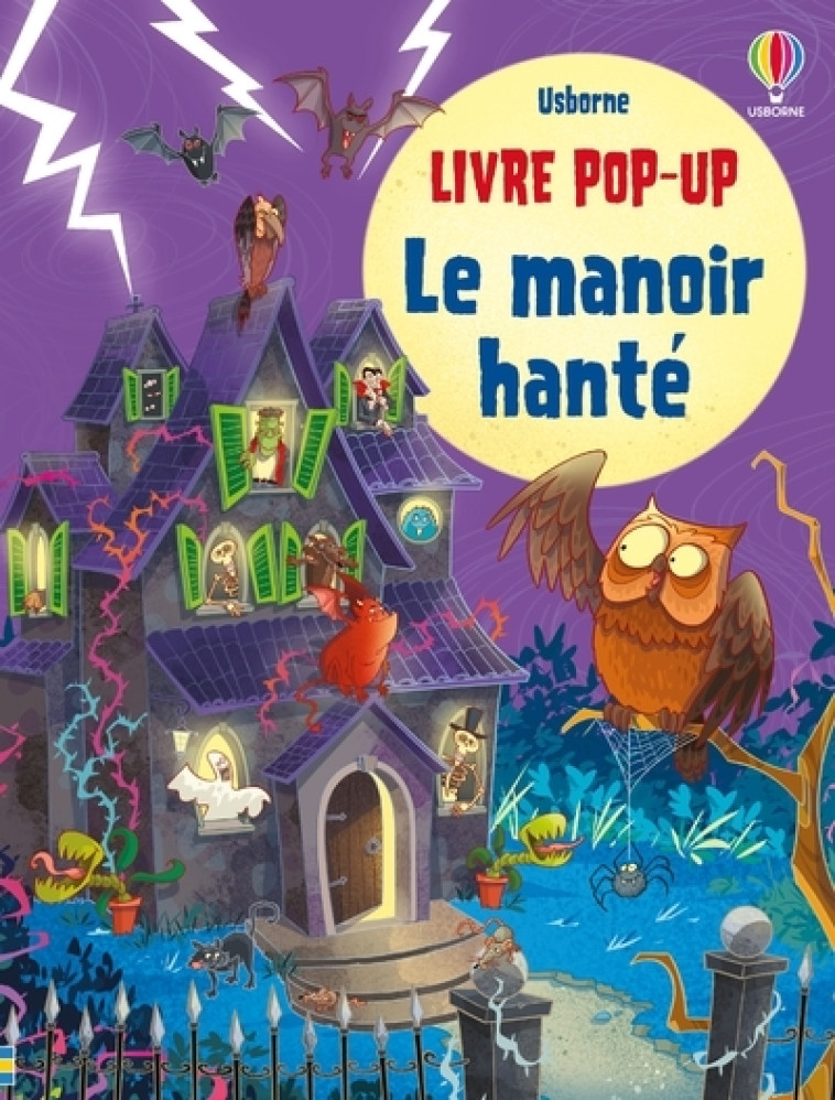 Le manoir hanté - Livre pop-up - dès 5 ans - Sam Taplin, Fabiono Fiorin - USBORNE