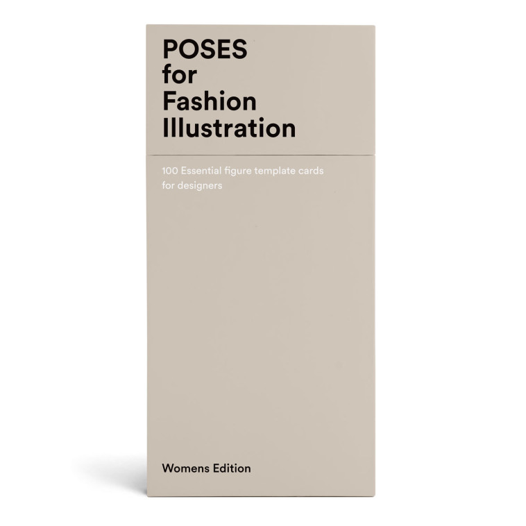 Poses for Fashion Illustration - Women's Edition (Card Box) /anglais -  FASHIONARY - FASHIONARY