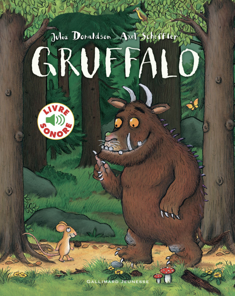 Gruffalo - Julia Donaldson, Axel Scheffler, Jean-François Ménard - GALLIMARD JEUNE