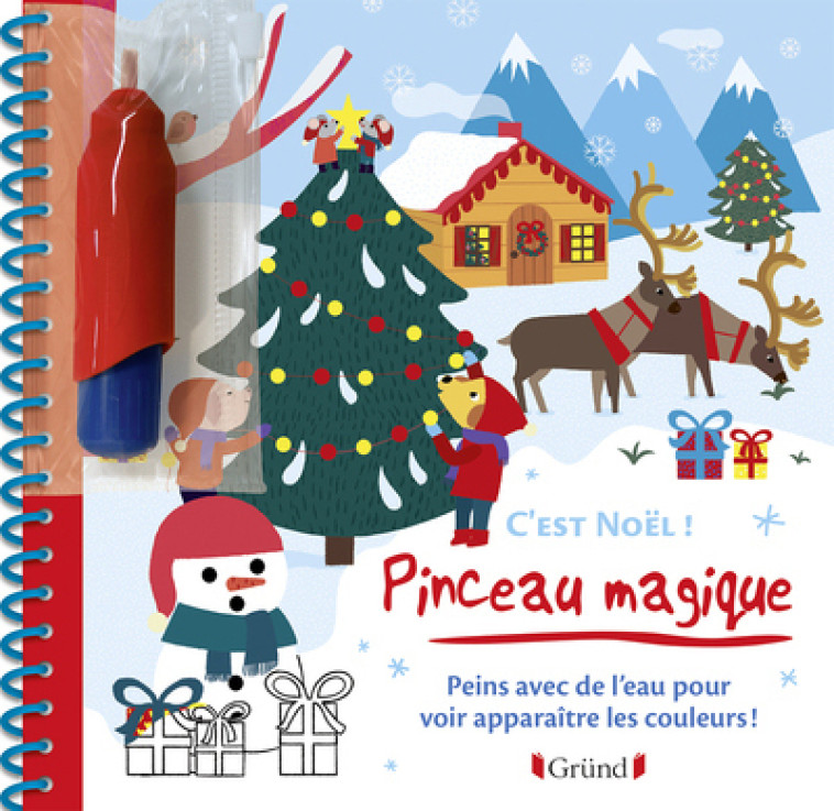 Pinceau magique - C'est Noël ! - Olivia Cosneau - GRUND