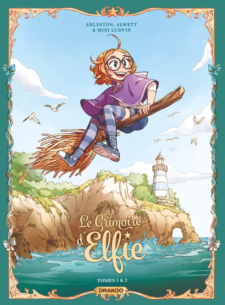 Le Grimoire d'Elfie - écrin vol. 01 et 02 - Christophe Arleston, Audrey Alwett, Mini Ludvin - DRAKOO