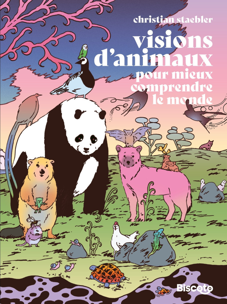 Visions d'animaux – Pour mieux comprendre le monde - Christian Staebler, Corentin Garrido, Collectif Collectif - BISCOTO