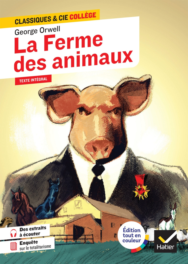 La Ferme des animaux - Nathalie Laurent - HATIER