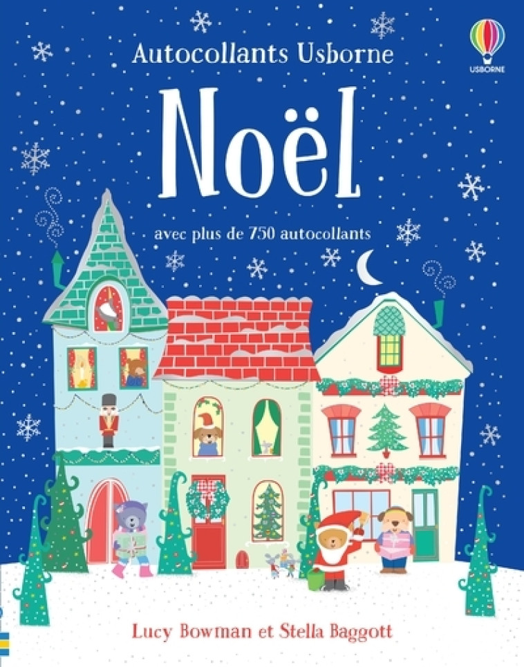 Noël - Autocollants Usborne - Dès 5 ans - Lucy Bowman, Renee Chaspoul, Carla Brown, Stella Baggott, Déborah Cixous - USBORNE