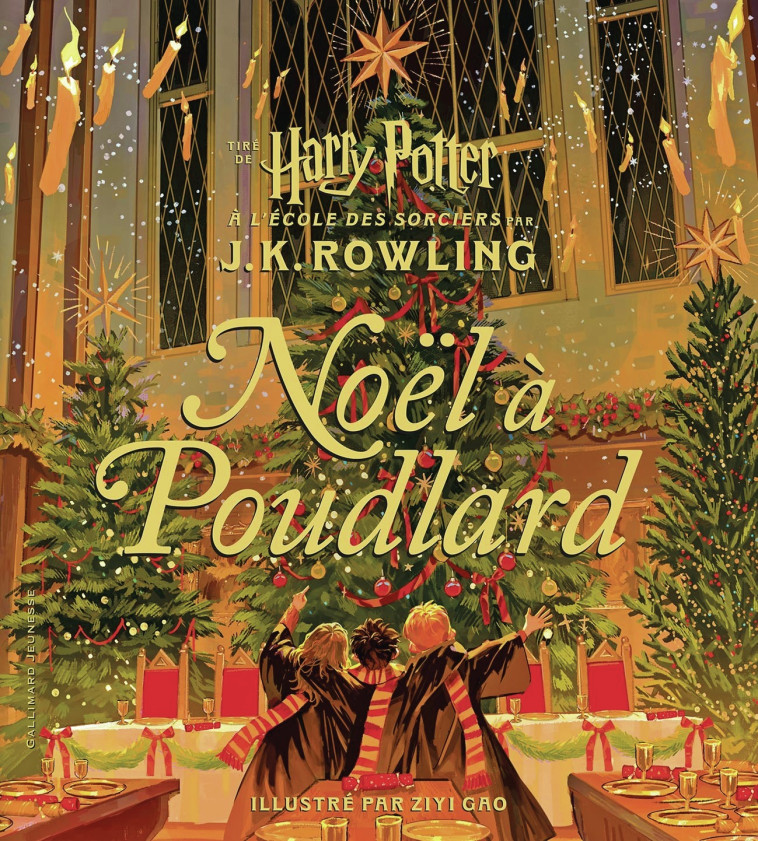 Harry Potter - Noël à Poudlard - J.K. ROWLING, Ziyi Gao - GALLIMARD JEUNE