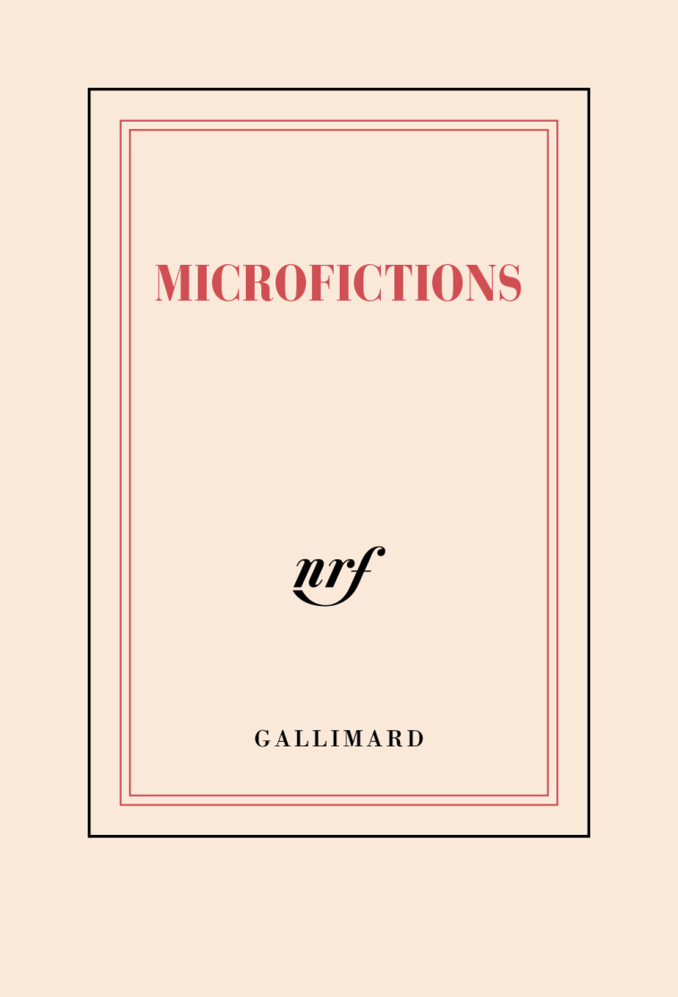 CARNET POCHE MICROFICTIONS (PAPETERIE) - COLLECTIF - GALLIMARD