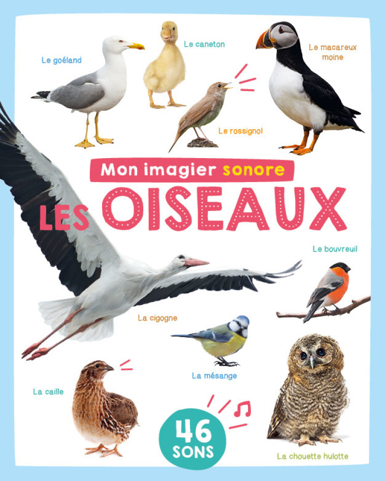 MON IMAGIER SONORE - MON IMAGIER SONORE - OISEAUX - Collectif Collectif - 1 2 3 SOLEIL