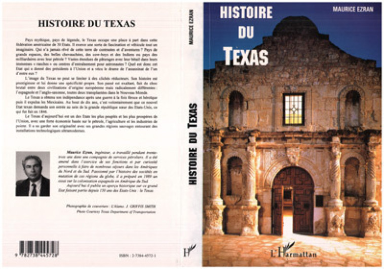 Histoire du Texas - Maurice Erzan - L'HARMATTAN