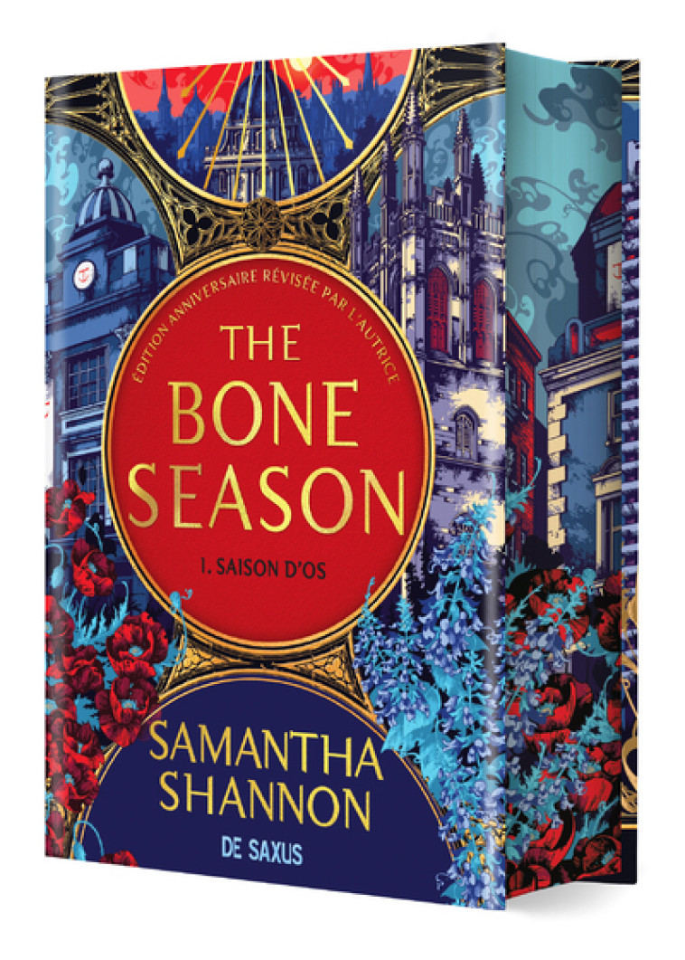 The Bone Season Nlle ed. - Saison d'Os (relié collector) - Tome 01 - Samantha Shannon, Benjamin Kuntzer - DE SAXUS