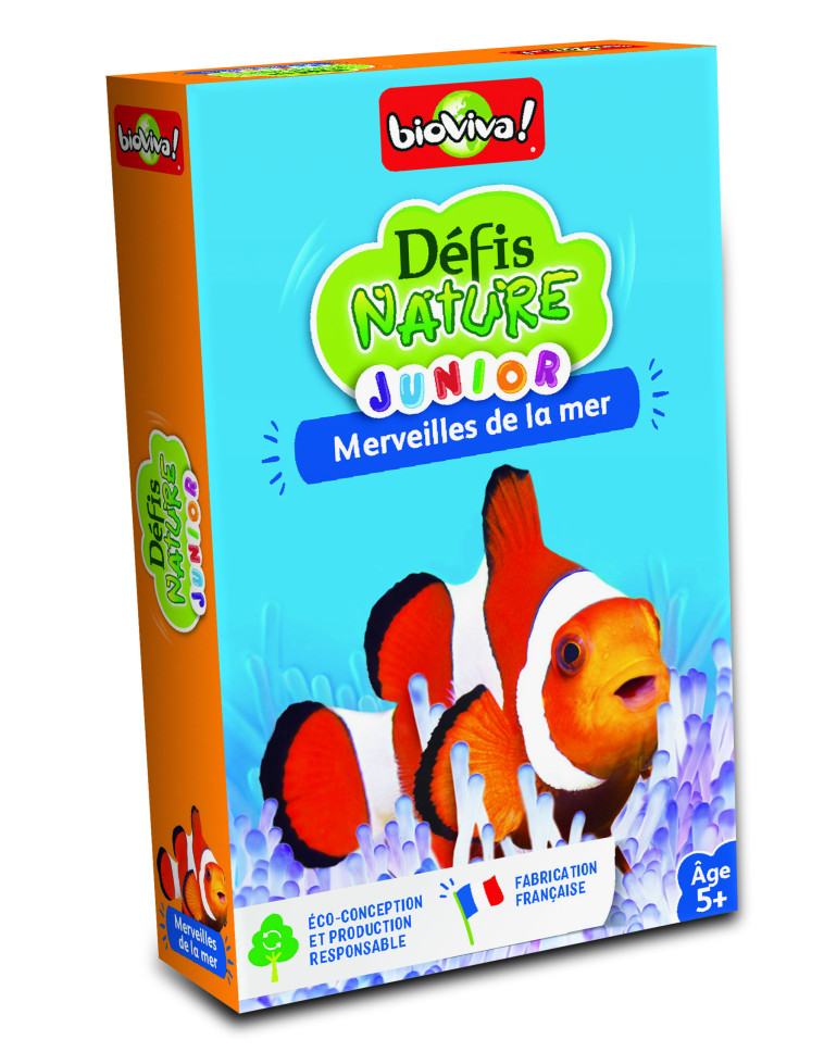 DEFIS NATURE JUNIOR - MERVEILLES DE LA MER -  BIOVIVA - BIOVIVA