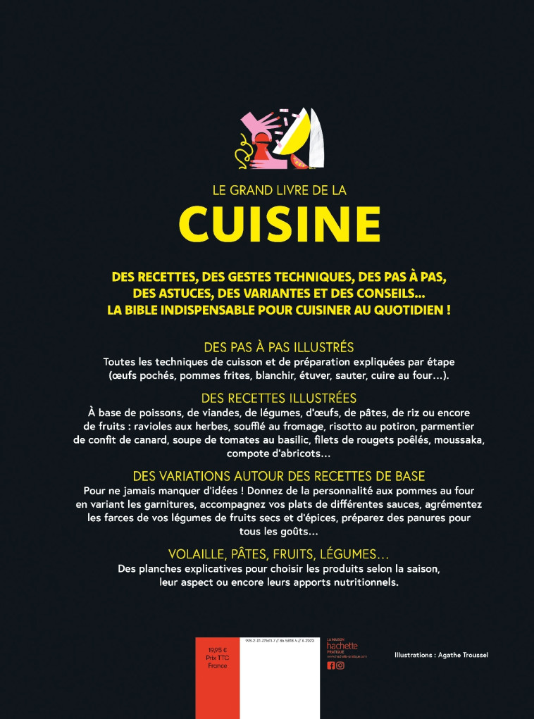 Le Grand livre de la cuisine -   - HACHETTE PRAT