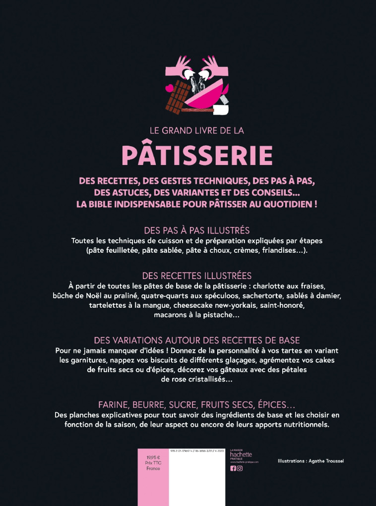 Le Grand livre de la pâtisserie -   - HACHETTE PRAT