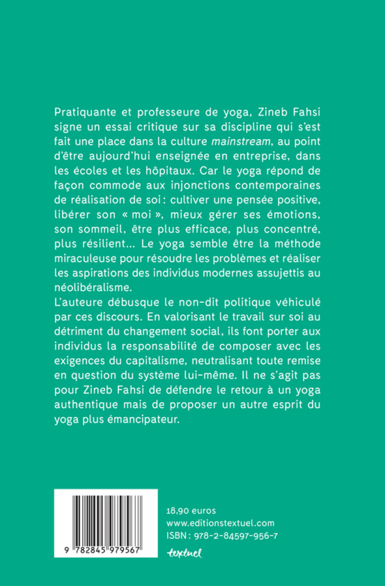 Le yoga, nouvel esprit du capitalisme - Zineb Fahsi - TEXTUEL