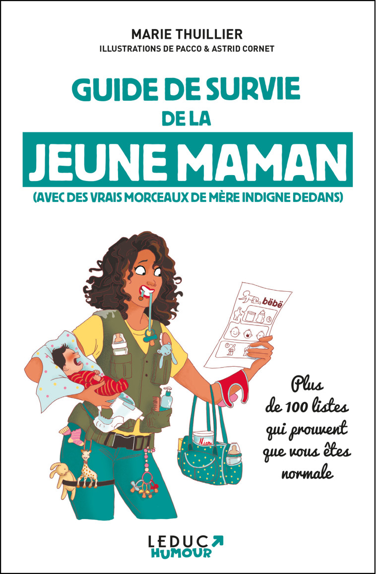 Guide de survie de la jeune maman - Marie Thuillier - LEDUC HUMOUR