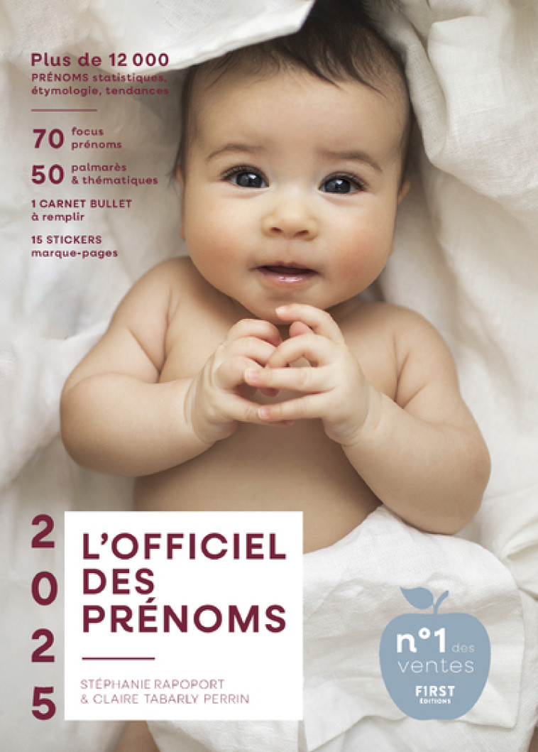 L'officiel des prénoms 2025 - Stéphanie Rapoport - FIRST