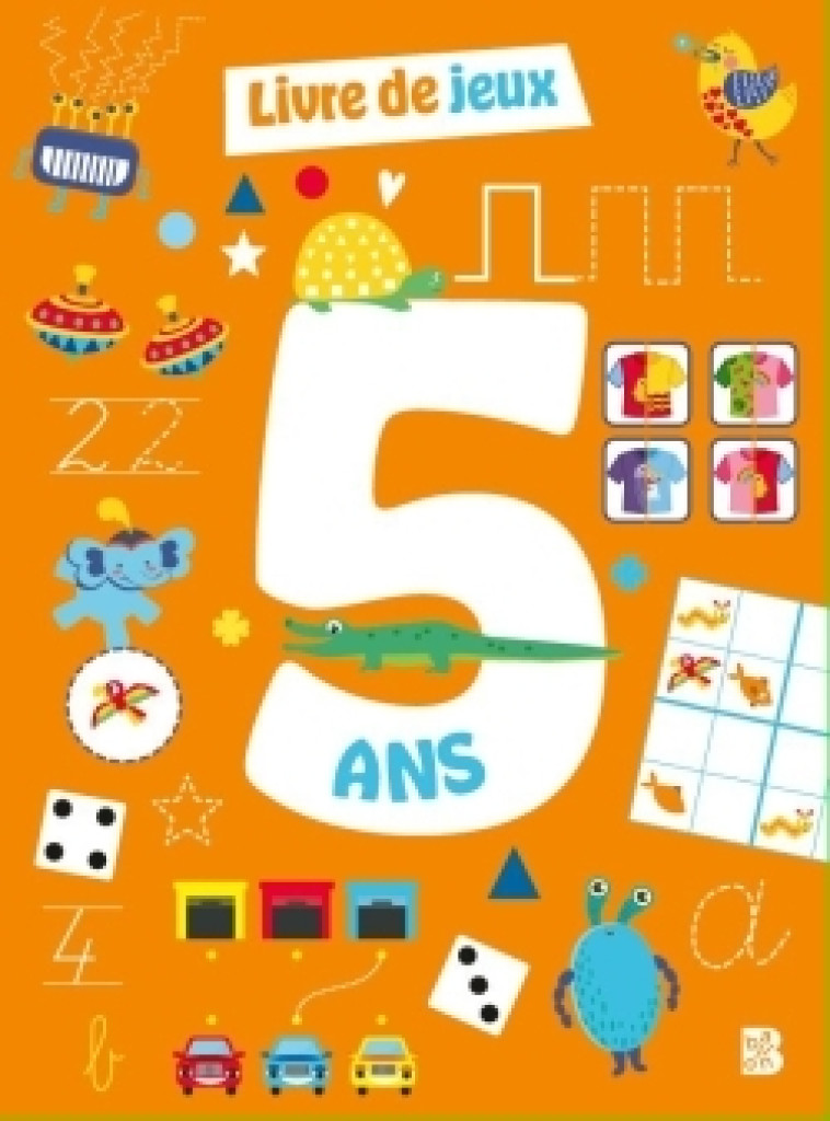 Le livre de jeux : 5 ans - XXX - BALLON