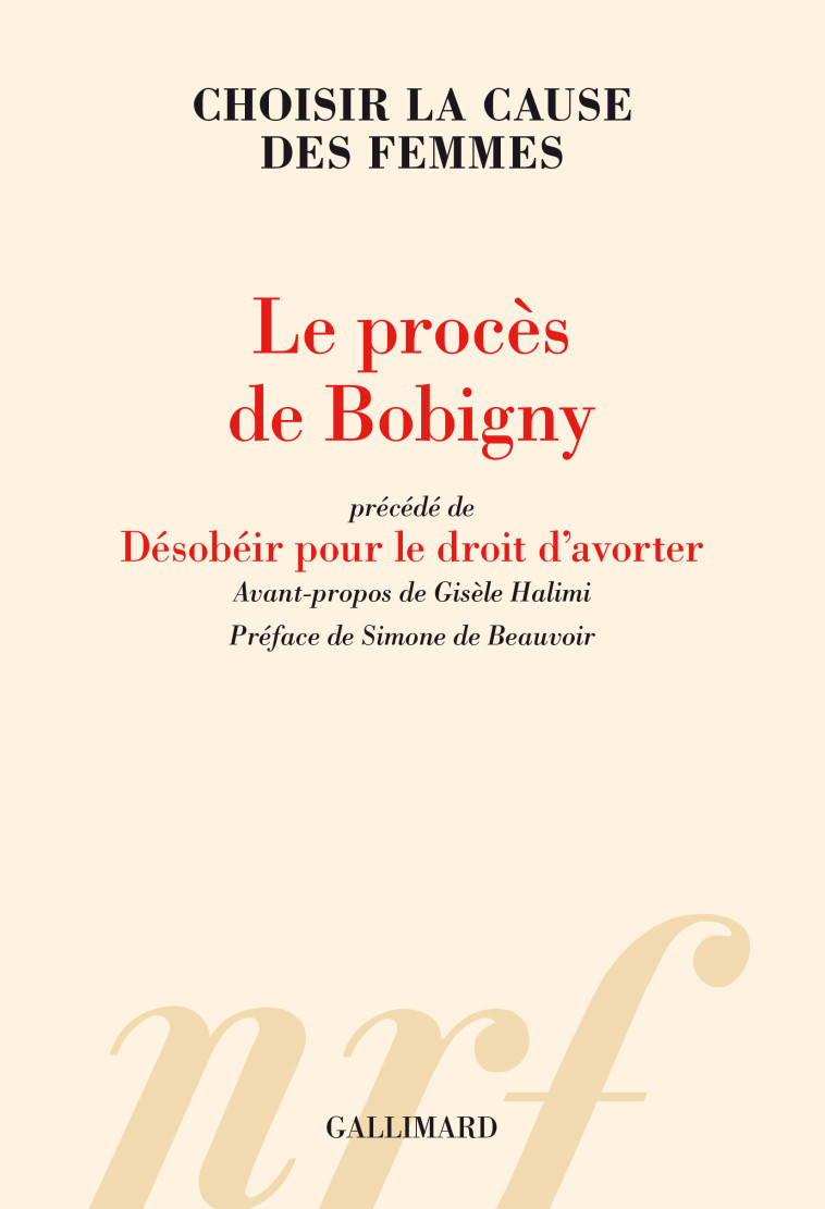 Le procès de Bobigny -  Collectifs - GALLIMARD