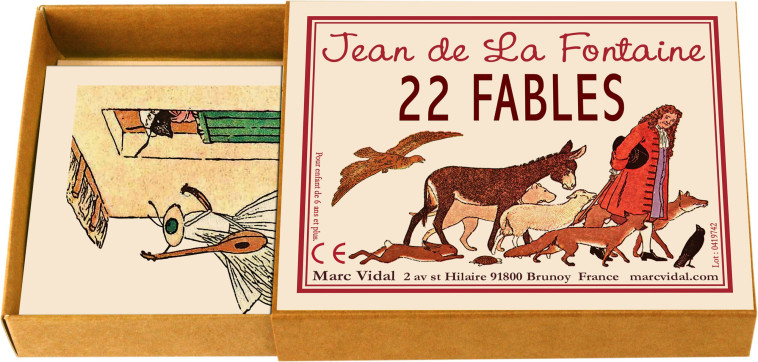 22 FABLES DE LA FONTAINE