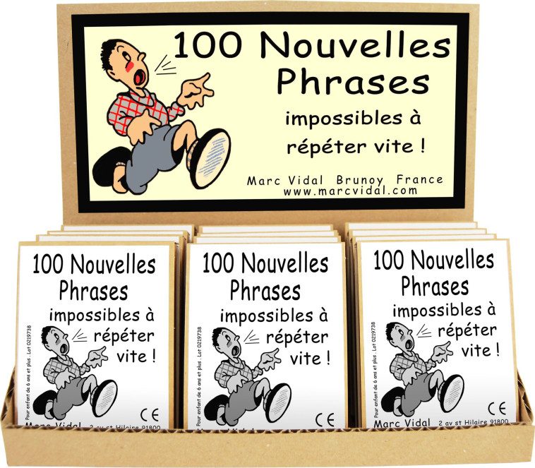 100 NOUVELLES PHRASES IMPOSSIBLES À RÉPÉTER VITE