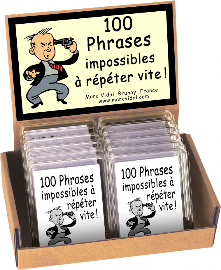 100 PHRASES IMPOSSIBLES A REPETER VITE